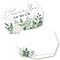 Big Dot of Happiness Boho Botanical - Shaped Thank You Cards - Greenery Party Thank You Note Cards with Envelopes - Set of 12